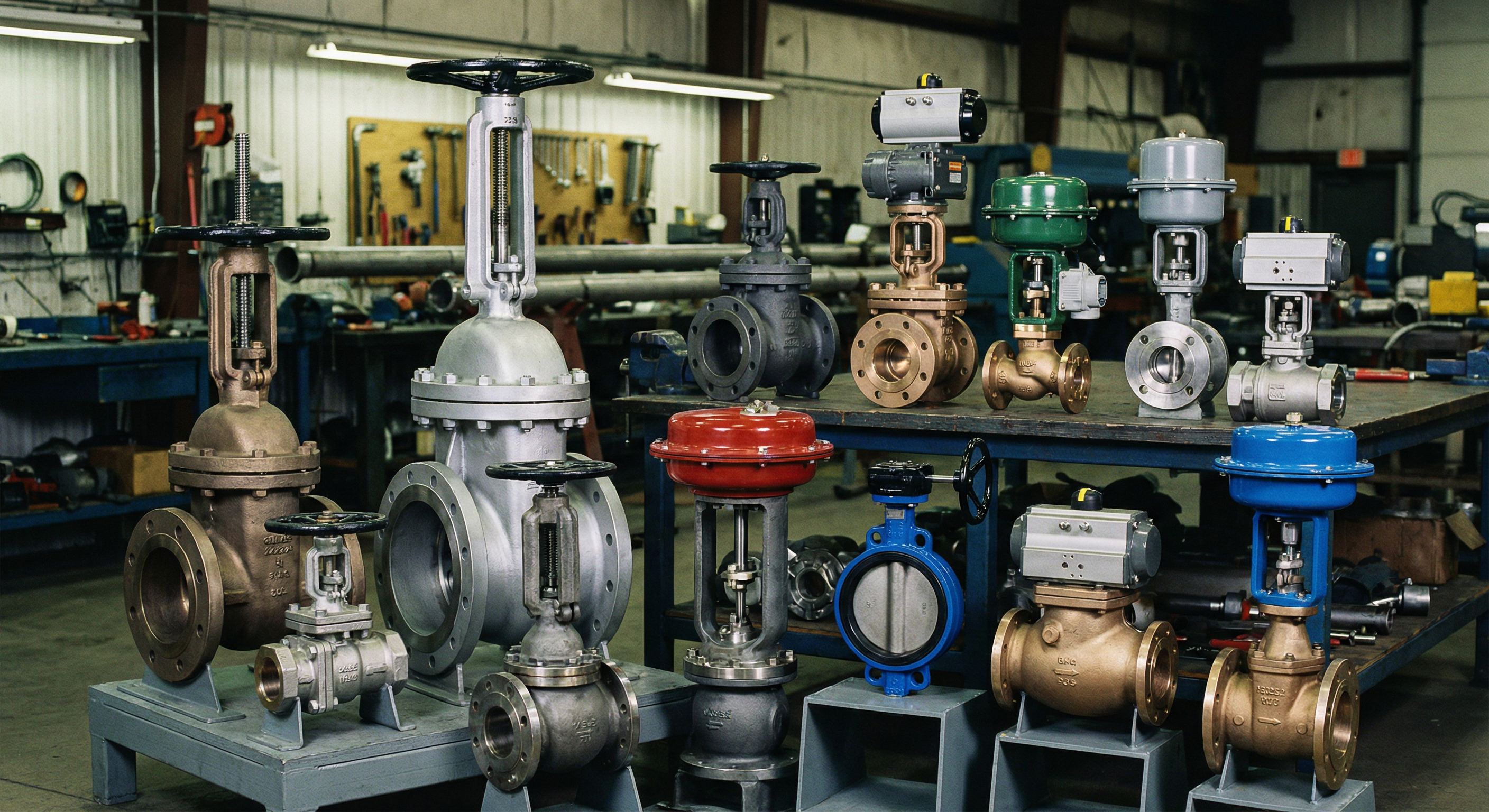 Виды и функции клапанов